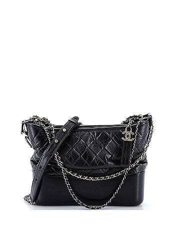 Chanel Gabrielle Hobo Quilted Aged Calfskin Medium (view 1)