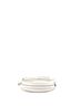 Prada 100% Leather White Arque Half Moon Hobo Leather Small One size - photo 2