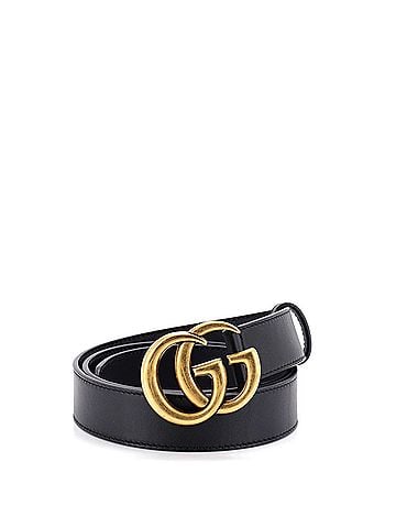 Gucci GG Marmont Belt Leather Thin (view 1)