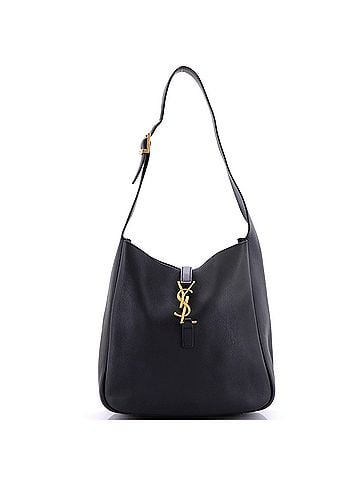 Saint Laurent Le 5 a 7 Supple Hobo Leather Small (view 1)