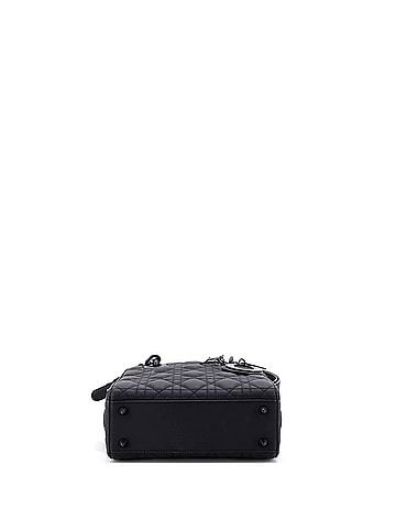 Christian Dior Ultra Matte My ABCDior Lady Dior Bag Cannage Quilt Calfskin (view 2)