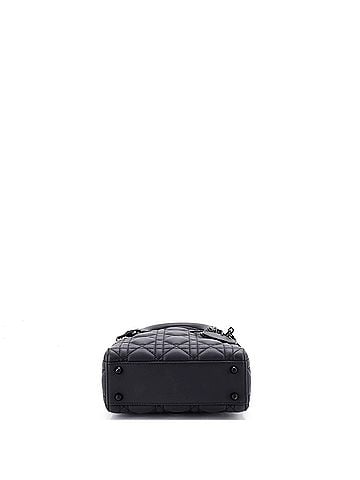 Christian Dior Ultra Matte Lady Dior Chain Bag Cannage Quilt Calfskin Mini (view 2)