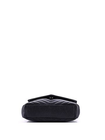Saint Laurent Classic Monogram College Bag Matelasse Chevron Leather Medium (view 2)