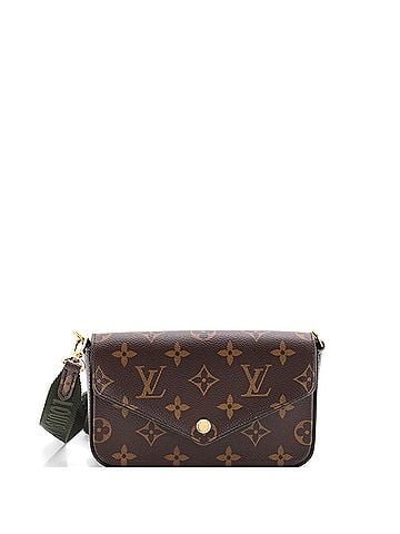 Louis Vuitton Felicie Strap &amp; Go Handbag Monogram Canvas (view 1)