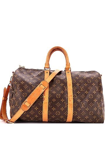 Louis Vuitton Keepall Bandouliere Bag Monogram Canvas 45 (view 1)