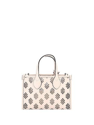 Gucci Convertible Tote GG Debossed Laser Cut Leather Small (view 2)