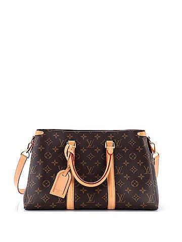 Louis Vuitton Soufflot Tote Monogram Canvas with Leather MM (view 1)