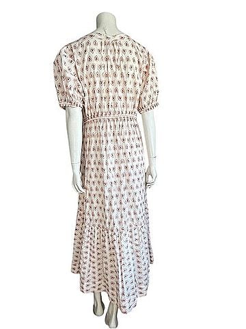 Anthropologie Printed Puff Sleeve Dress Casual Dress (view 2)