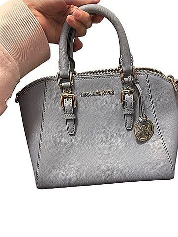 Michael Kors Saffiano Leather Dome Satchel Satchel (view 1)