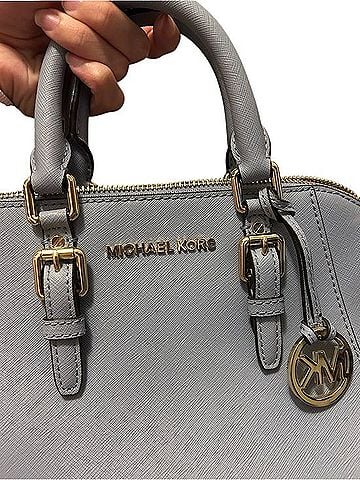 Michael Kors Saffiano Leather Dome Satchel Satchel (view 2)