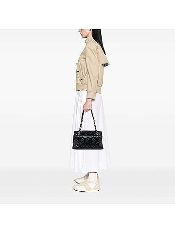 Chanel CC Quilted Caviar Soft Tote (view 2)