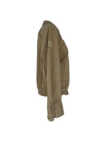 Ralph Lauren Polo Ralph Lauren 2-Way Zipped Jacket in Beige Cotton (view 2)