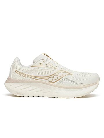 Saucony Women's Ride 18 Shoes in Vanilla (view 1)