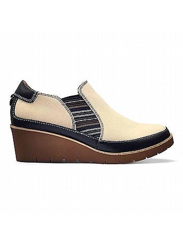 Revere Women's Mykonos Wedge Loafer in Pebble (view 1)