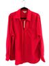 Maison d' Amelie Red Button-Down Shirt Size XL - photo 1