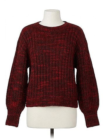 Parker Caims Marled Sweater in Ruby Multi (view 1)