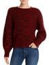 Parker Red Caims Marled Sweater in Ruby Multi Size XS - photo 2