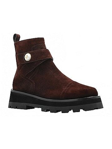 Jimmy Choo Women's Velvet Suede Lug Boots (view 1)