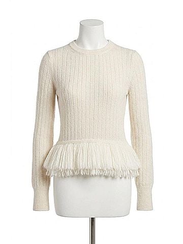 Eleven Six Colette Sweater in Ivory (view 1)