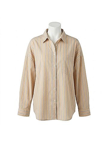Joie Selinde Long Sleeve Button Up in Dusty Gold (view 1)