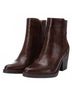 XTI Solid Brown Women's Refresh Booties in Camel Size 5 1/2 - photo 4