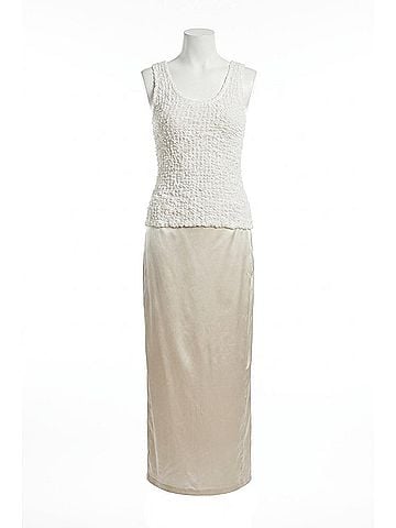 Enza Costa Dimension Tank in Off White (view 1)