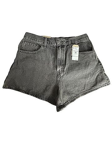 Levi's Classic High-Waist Mom Shorts Denim Shorts (view 1)