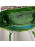 Bueno Print Multi Color Green Leather Tote One size - photo 4
