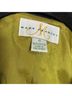 Mary Frances 100% Cotton Floral Black Brown Green Yellow Denim Jacket Size S - photo 3