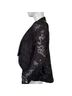 BCBGeneration 100% Polyester Leopard Print Black Silver Blazer Size M - photo 12