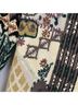 Curio Floral Ivory Brown Green Pullover Sweater Size S - photo 4