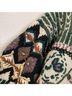 Curio Floral Ivory Brown Green Pullover Sweater Size S - photo 7