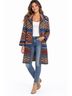 Spense 100% Acrylic Aztec Or Tribal Print Multi Color Coat Size S - photo 6