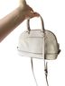 Coach white crossgrain leather Coach Mini Sierra Dome Satchel Leather Satchel - photo 2