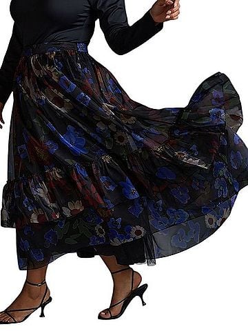 Anthropologie Geisha Designs Formal Skirt (view 1)