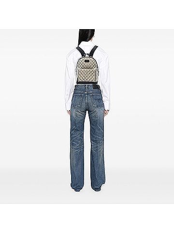 Gucci Small GG Supreme Bee Backpack (view 2)