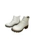 Steve Madden White Ankle Boots Size 8 - photo 1