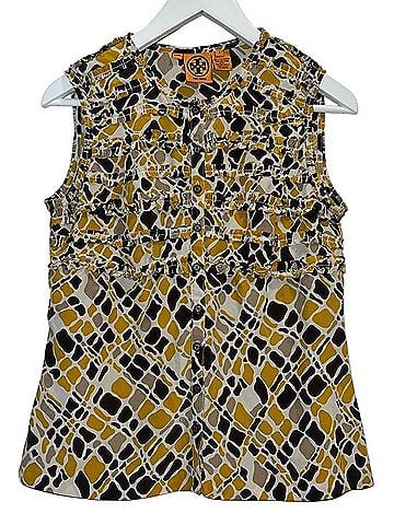 Tory Burch Sleeveless Silk Top (view 1)