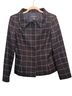 Brooks Brothers 100% Wool Checkered-gingham Black White Blazer Size 8 - photo 1