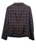 Brooks Brothers 100% Wool Checkered-gingham Black White Blazer Size 8 - photo 2