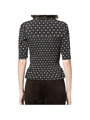 Sandro Starry Top 3/4 Sleeve Blouse (view 2)