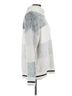 Barefoot Dreams 100% Polyester Stripes Silver Barefoot Dreams Pullover Sweater Size M - photo 3