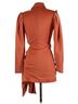 ASOS 100% Polyester Orange Asos Jacket Size 2 - photo 2