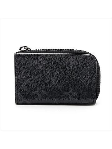 Louis Vuitton Louis Vuitton RFID-protected Monogram Eclipse Portemonnaie Jour M63536 Wallet/Coin Case Leather Men's Wallet (view 1)