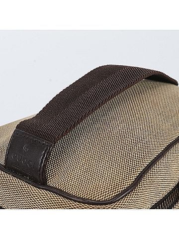 Gucci Gucci Pouch Vanity Bag 106646 Leather Canvas Handbag for Women (view 2)