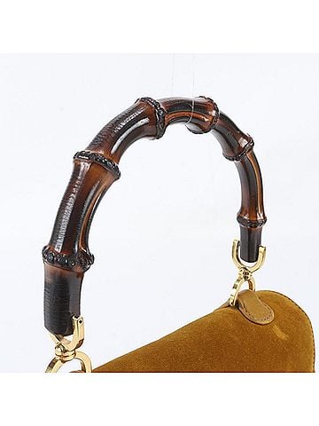 Gucci Gucci Bamboo Leather Handbag - Women's Brand (view 2)