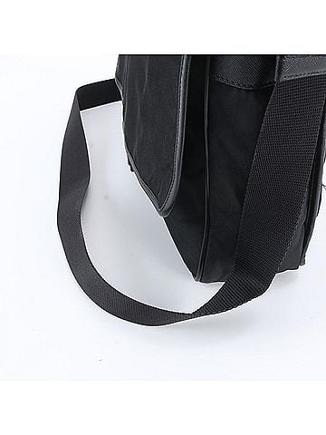Prada Prada Tessuto Nylon Triangle Logo Leather Shoulder Bag for Men (view 2)
