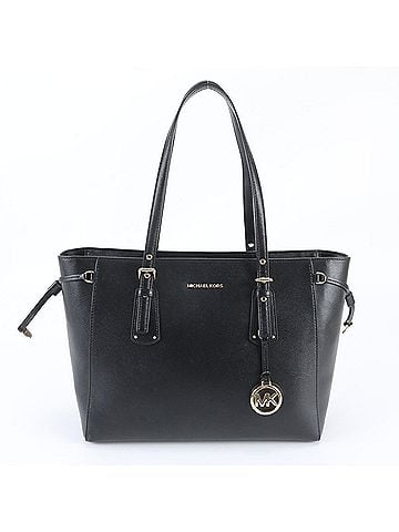 Michael Kors Michael Kors Leather Tote Bag Shoulder Handbag Black Women's (view 1)