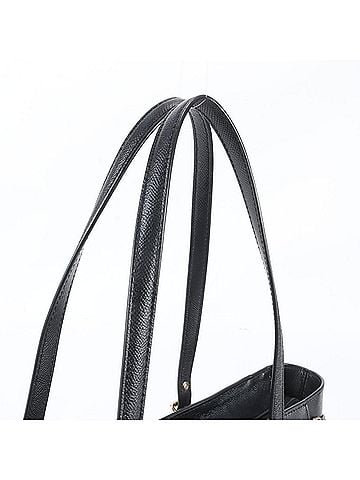 Michael Kors Michael Kors Leather Tote Bag Shoulder Handbag Black Women's (view 2)