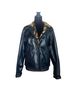 Cache 100% Leather Black Brown Leather Jacket Size XS - photo 1